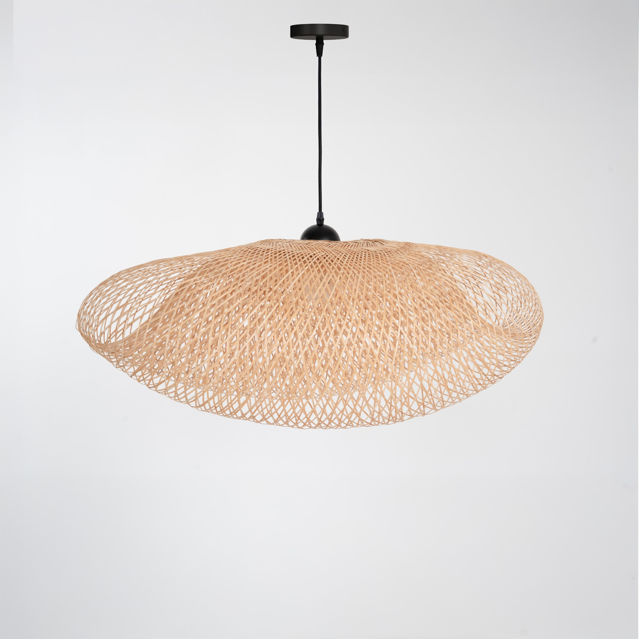 Suspension en bambou naturel D88 cm - Anya