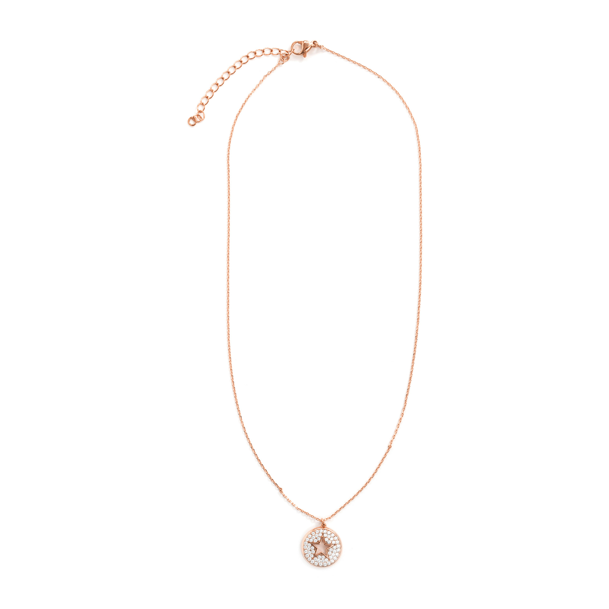 Collar Lypil acabado oro rosa 18k