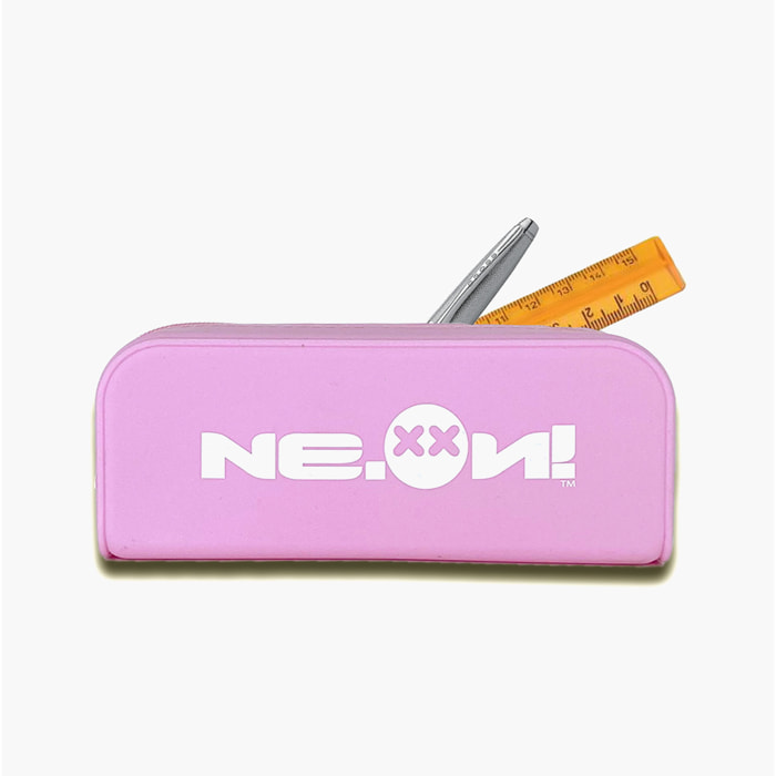 BAULETTO IN SILICONE PASTEL NEON ROSA