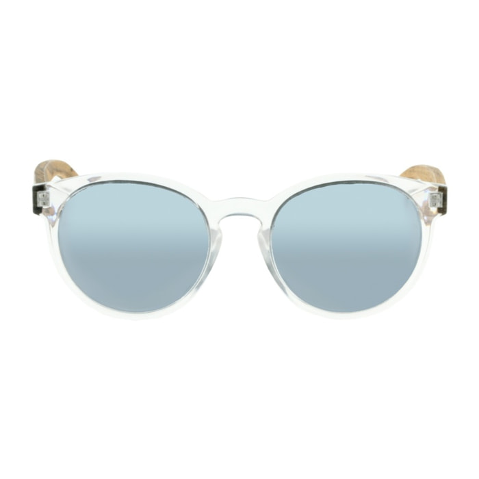 Gafas de Sol Feler 1507M-2 - SILVER Polarizadas de Madera Unisex 51 mm