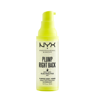 NYX Professional Makeup Plump Right Back Base de teint Transparente