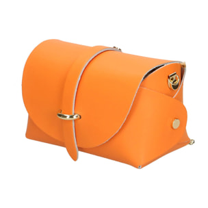 Chicca Borse Borsetta Clutch Arancione