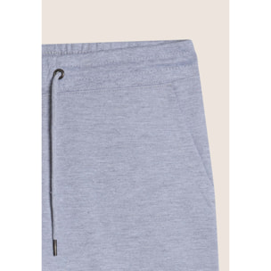 Pantaloni Corti Uomo Regular con Logo Argento VIS