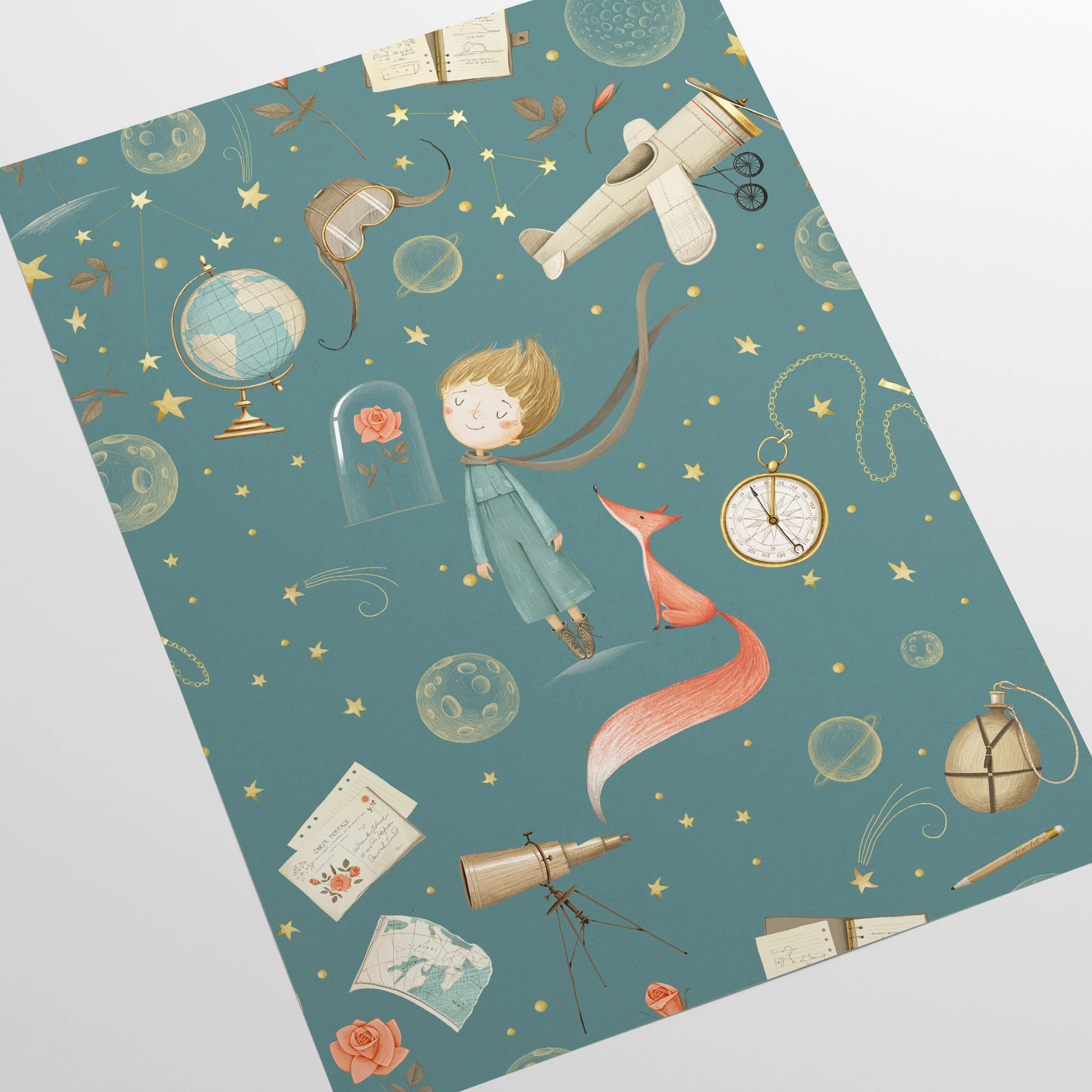 Carta da Parati Il Piccolo Principe