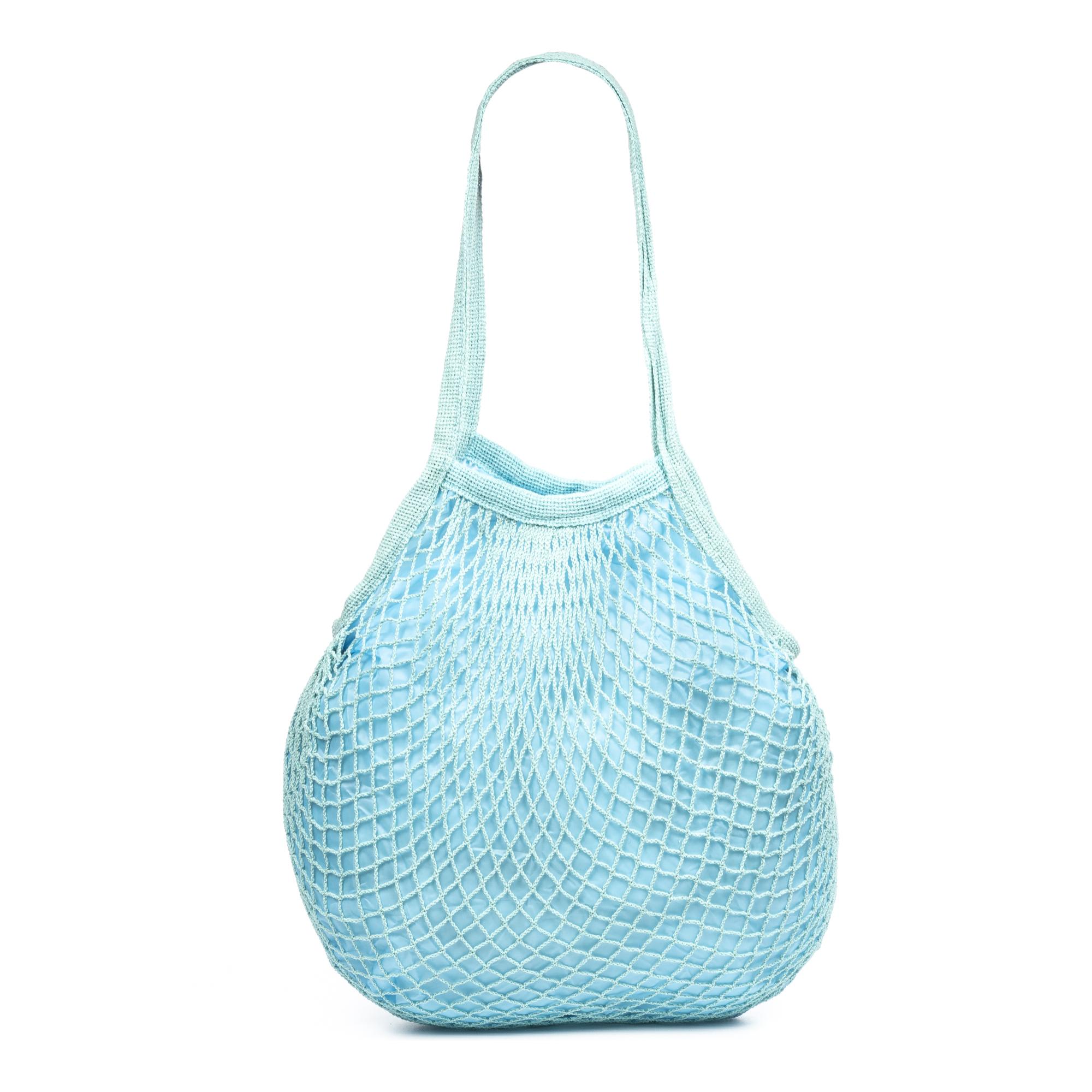 Forliana Bolso de hombro Mujer. Tejido Algodón Crochet Nylon