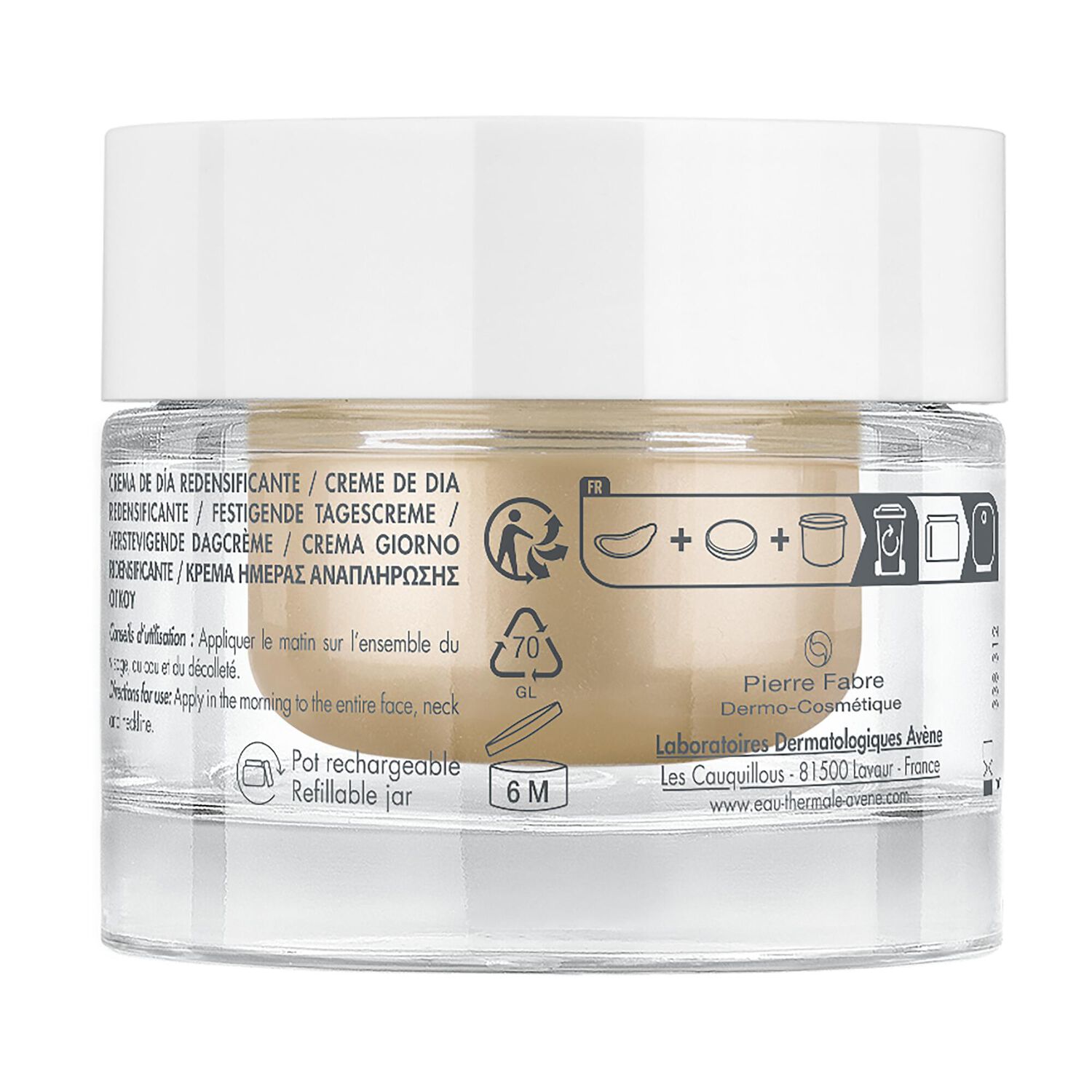 DermAbsolu - Crème de Jour Redensifiant - Peaux Sensibles 50ml