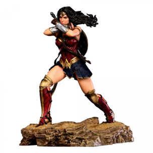 Zack Snyder's Justice League Art Scale Statua 1/10 Wonder Woman 18 Cm Iron Studios