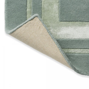 Tapis salon et chambre fait main en laine motif simple CHICDOUJ