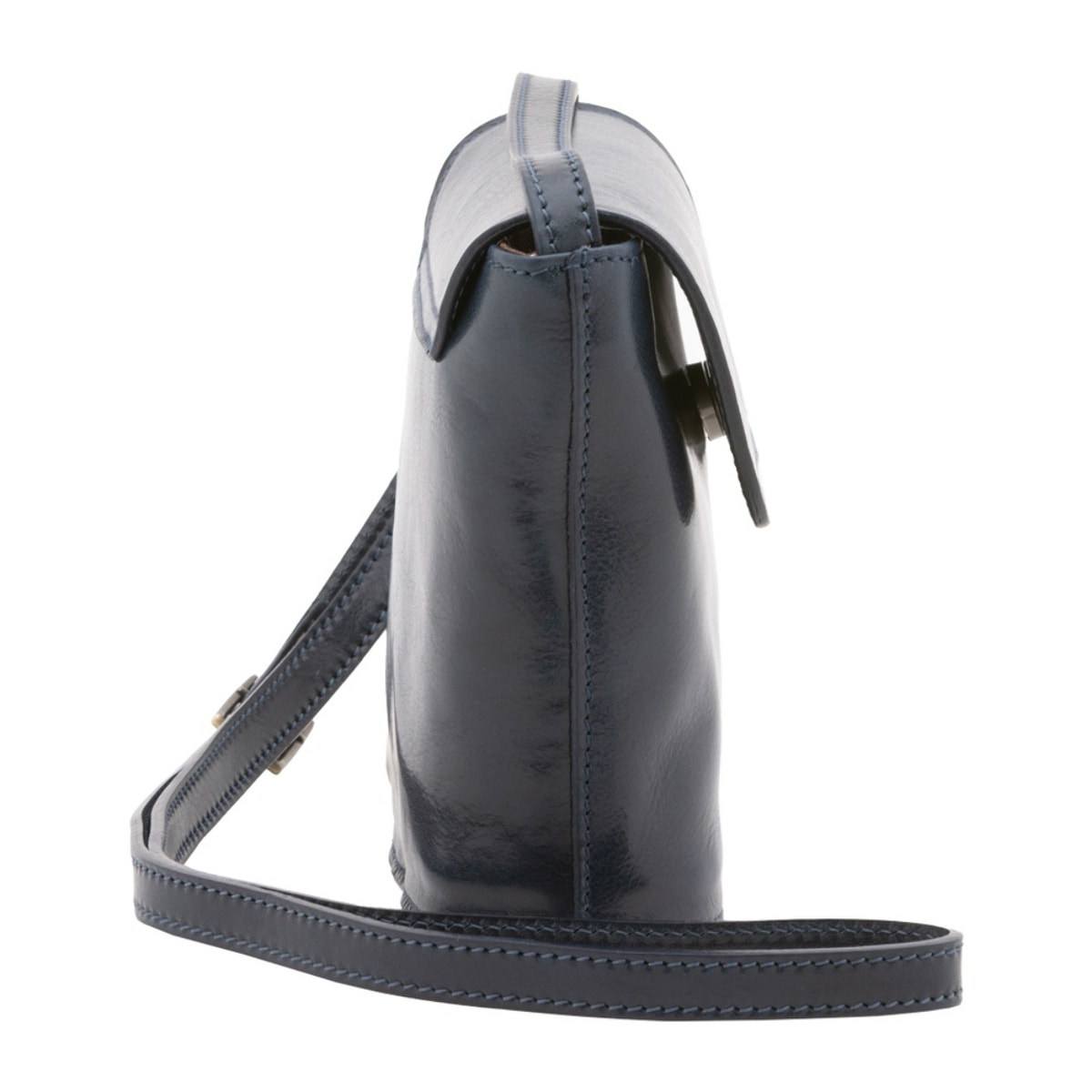 Borsa a tracolla uomo in vera pelle - Modello Castillon - 100% pelle - 16.0 x 17.5 x 7.0 cm