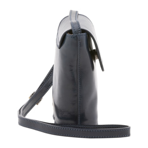 Borsa a tracolla uomo in vera pelle - Modello Castillon - 100% pelle - 16.0 x 17.5 x 7.0 cm