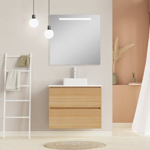 Ensemble de salle de bain BAMBU 2C, Alday, 80 cm, Solomon