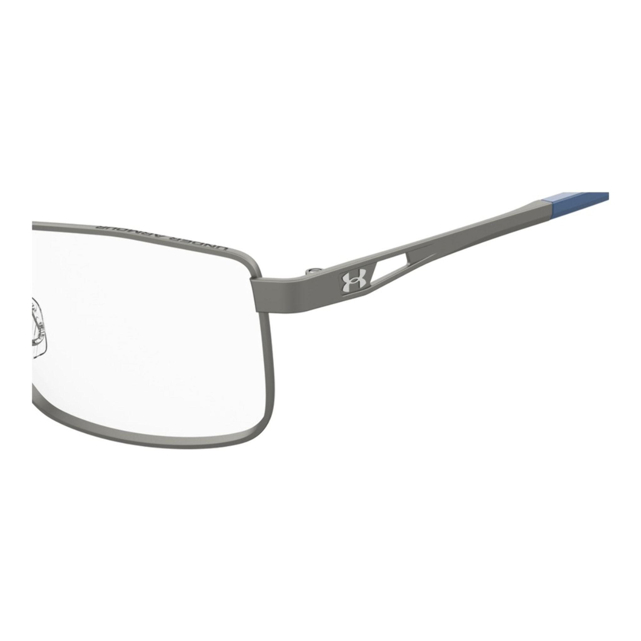 Gafas de Vista Under Armour UA 5077/G V6D 57 de Titanio Hombre