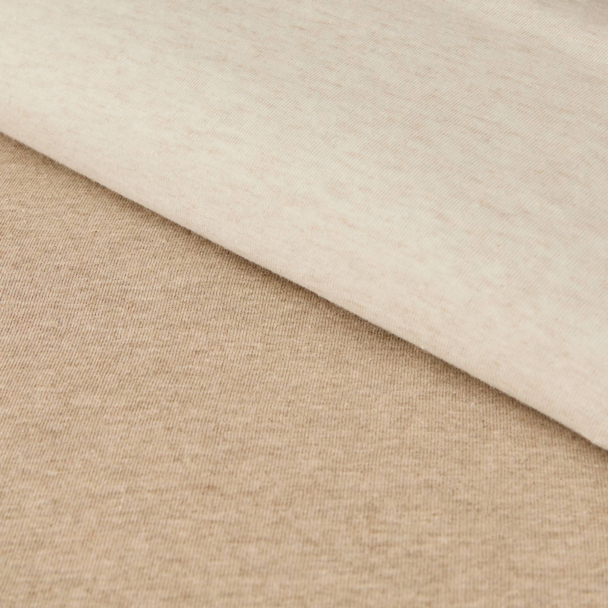 Funda nórdica punto algodón Pulis2 color marron beige