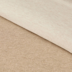 Funda nórdica punto algodón Pulis2 color marron beige