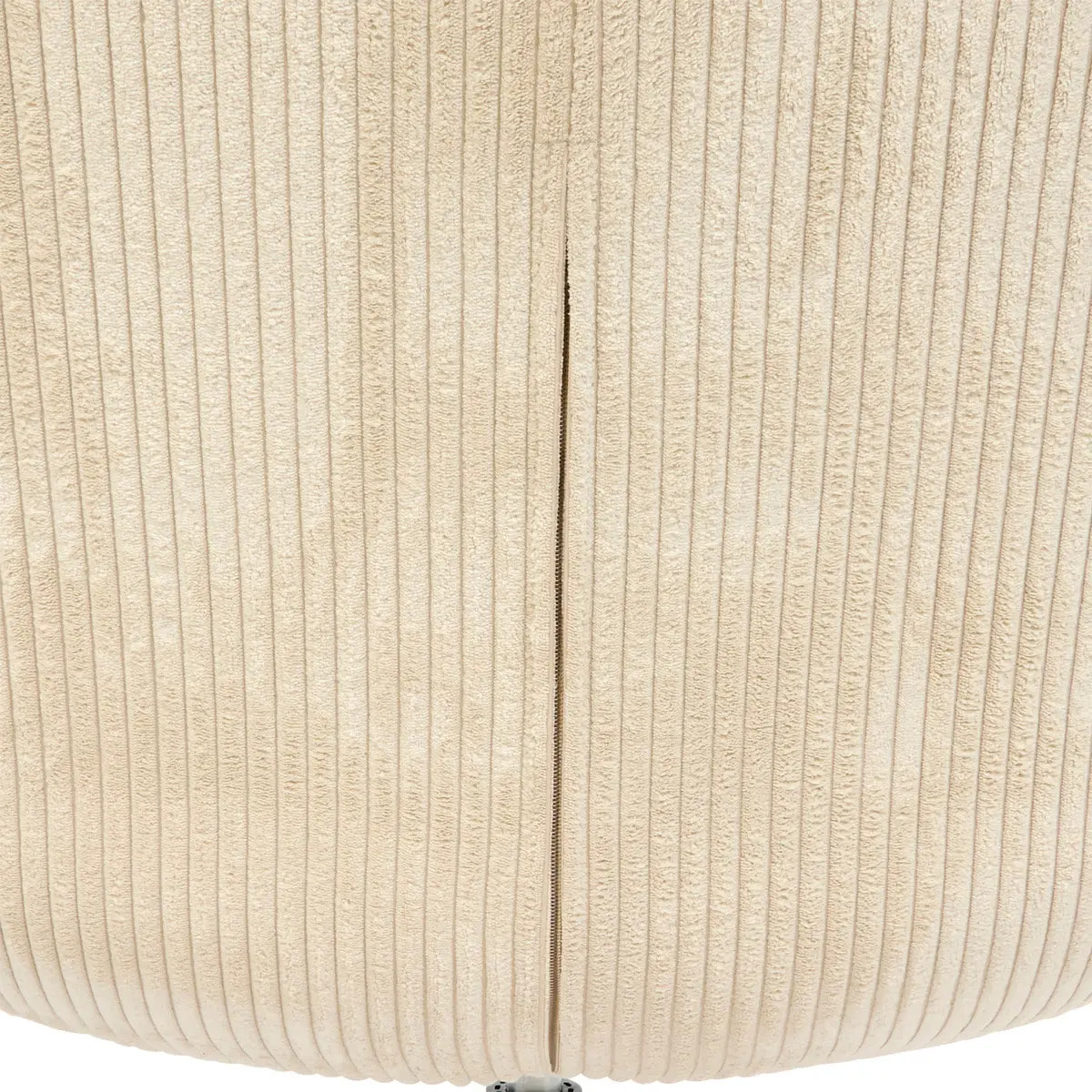 Fauteuil Pivotant Harper en Tissu Beige L74,5xl64xH87 cm