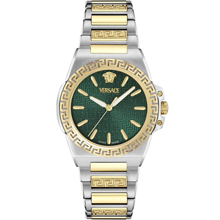 Versace Orologio Analogico Al Quarzo Greca Reaction Lady(Wc-0D
