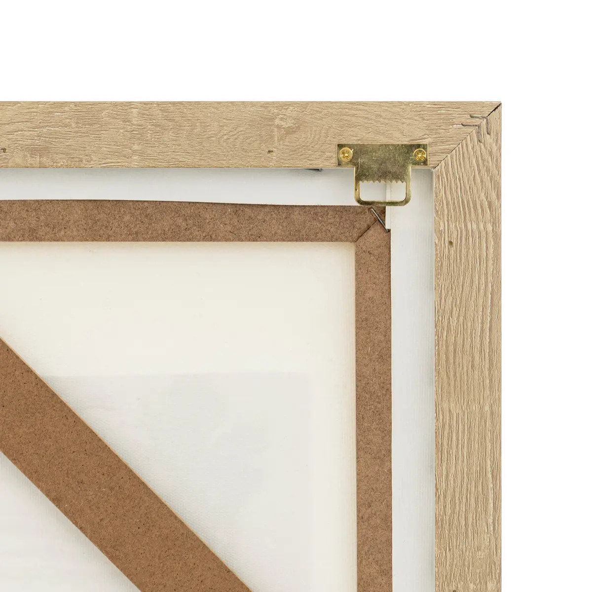 Déco murale 3D Yelena blanc 116x75cm