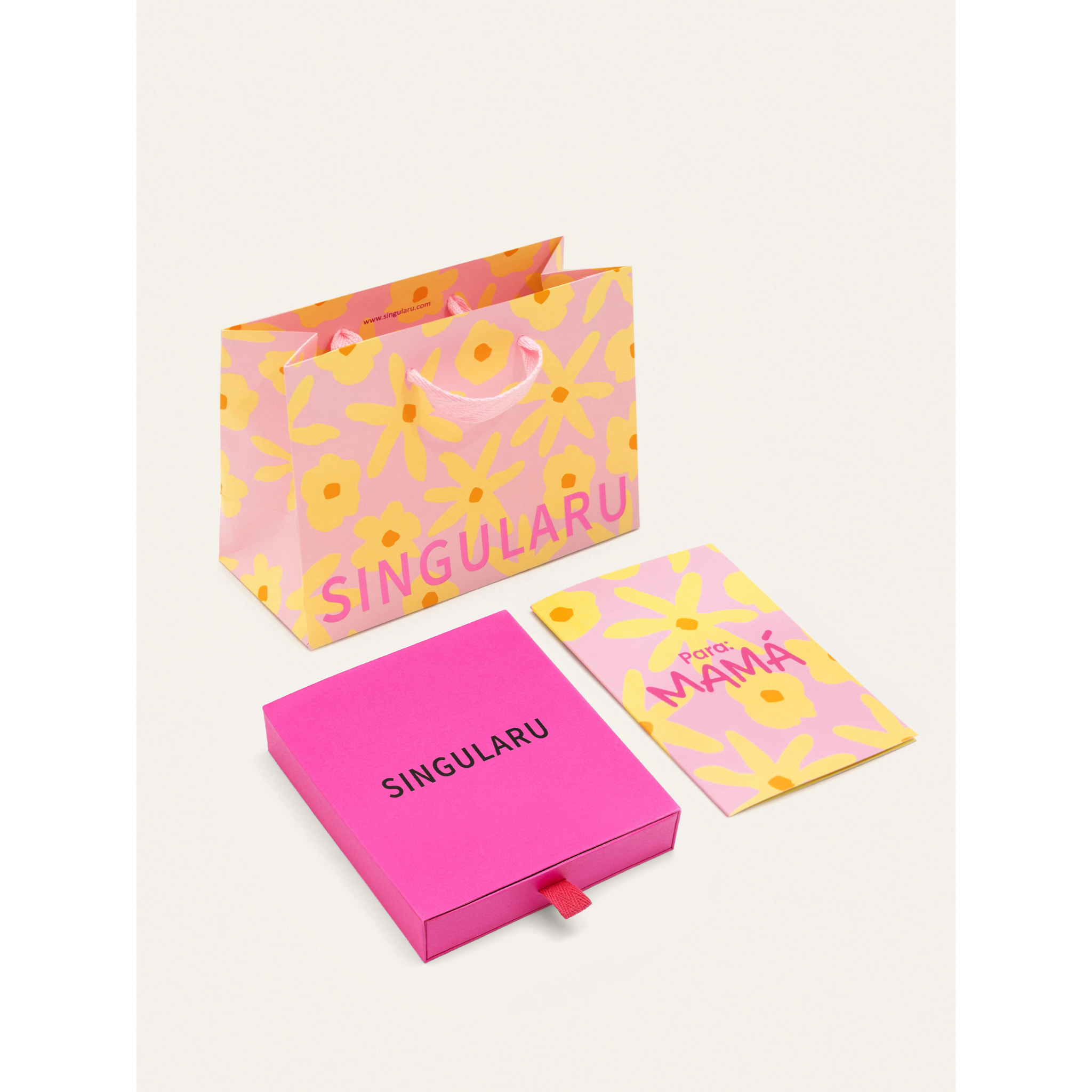 Kit Envoltorio Grande Flor Para Mamá