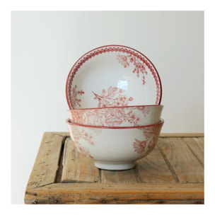 Lot de 6 petits bols, LOUISE