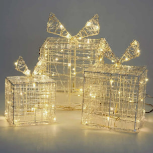 Lot 3 cadeaux noel gabo led