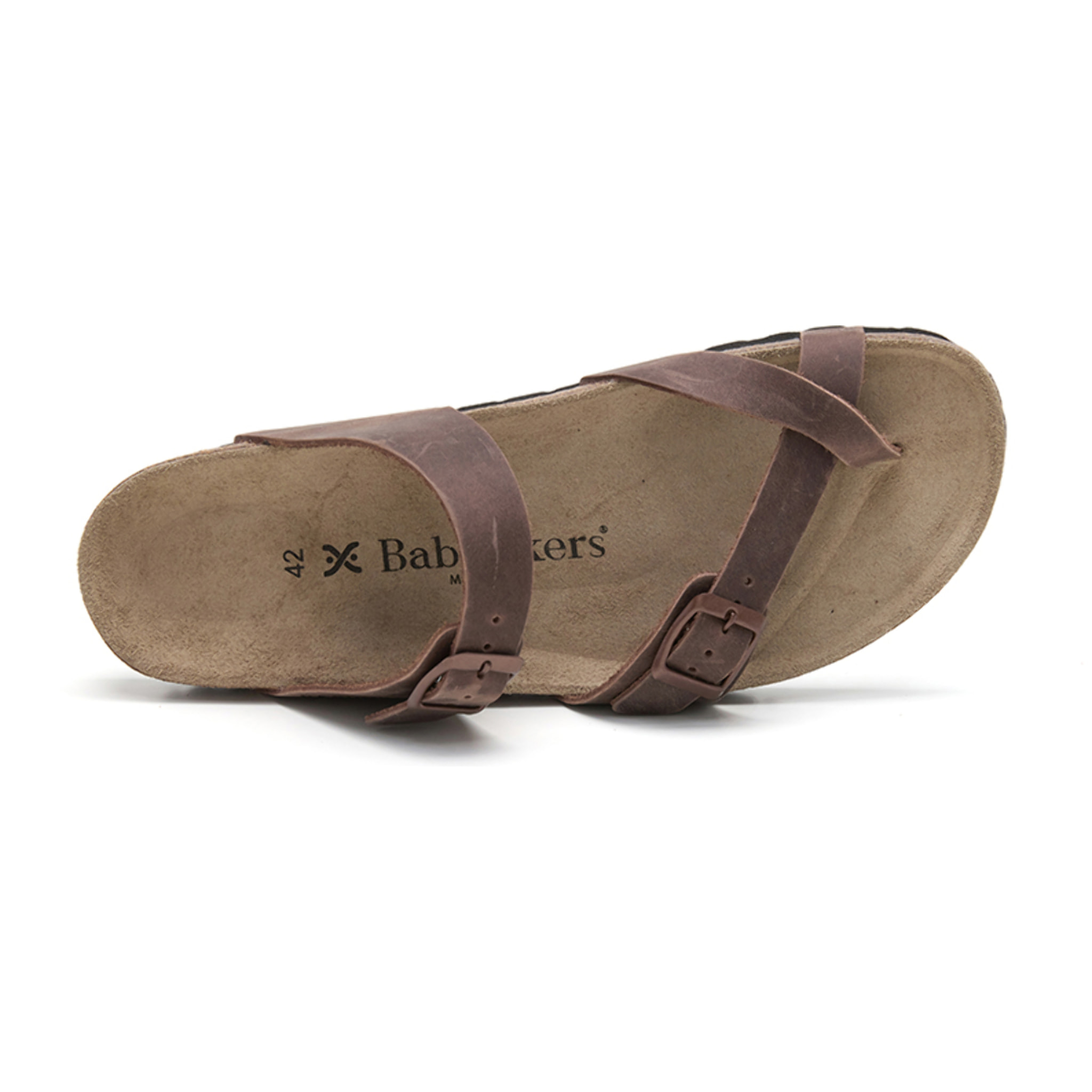 SANDALIA BABUNKERS MARRON