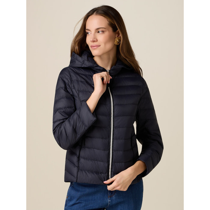 Oltre - Piumino lightweight in vera piuma - Blu