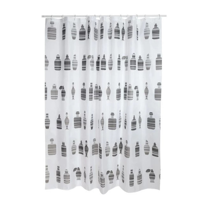 Rideau de douche Polyester MOSHI 180x200cm QUALITà PREMIUM Chocolat MSV