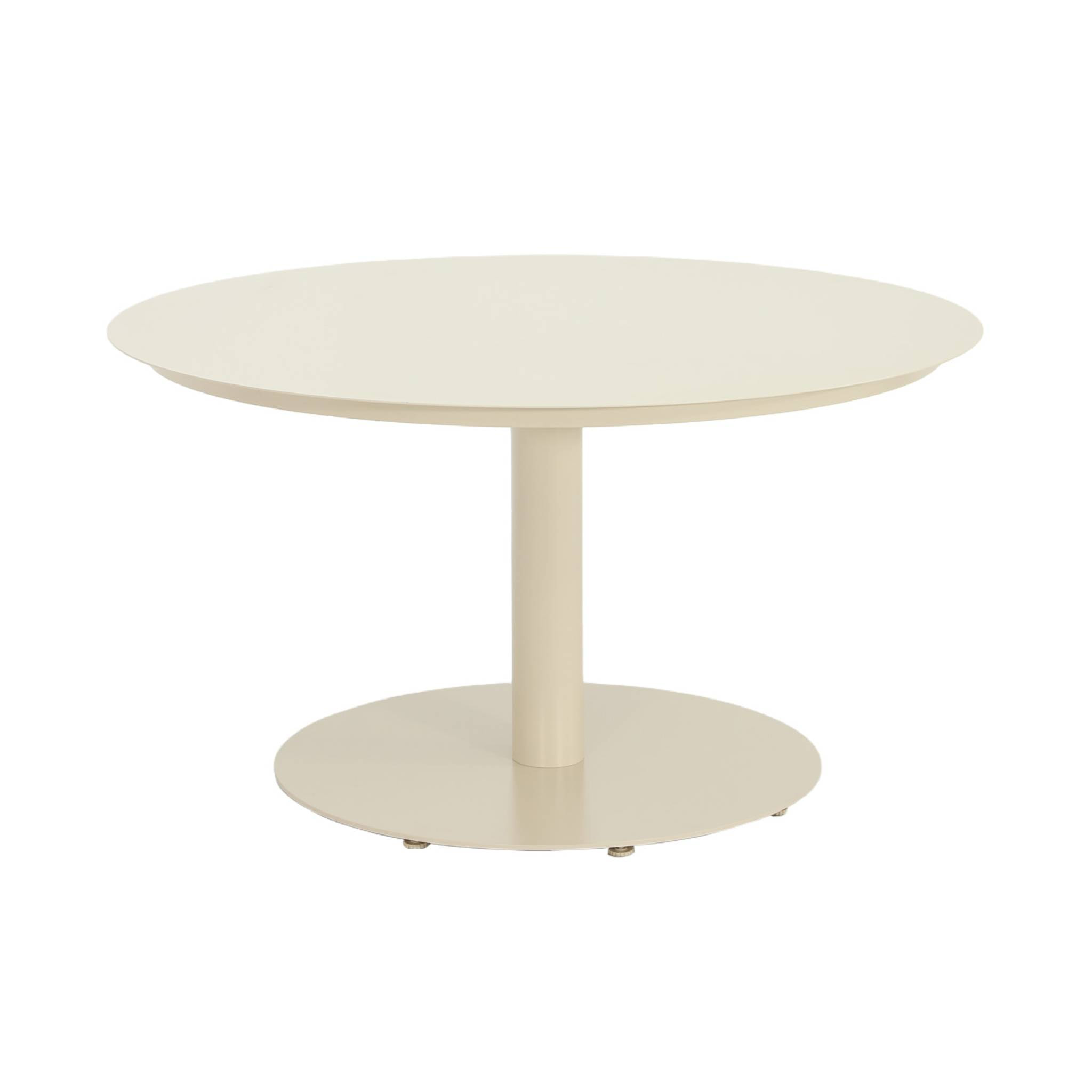 Table de jardin ronde aluminium 6 places OREVA