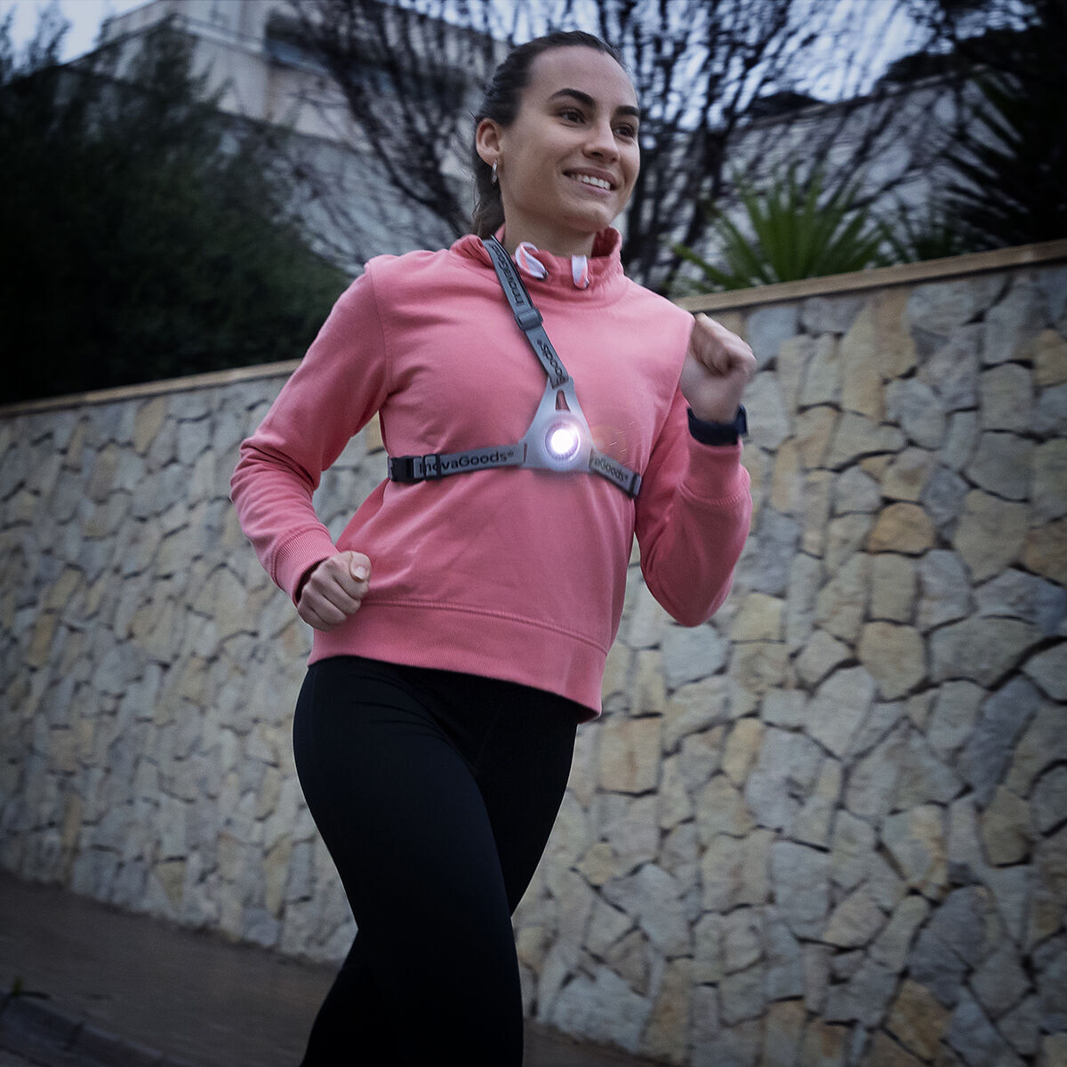 Harnais de Sport avec Lumières LED Safelt InnovaGoods