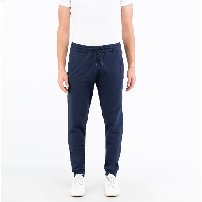 BIKKEMBERGS pantalone uomo dress blue