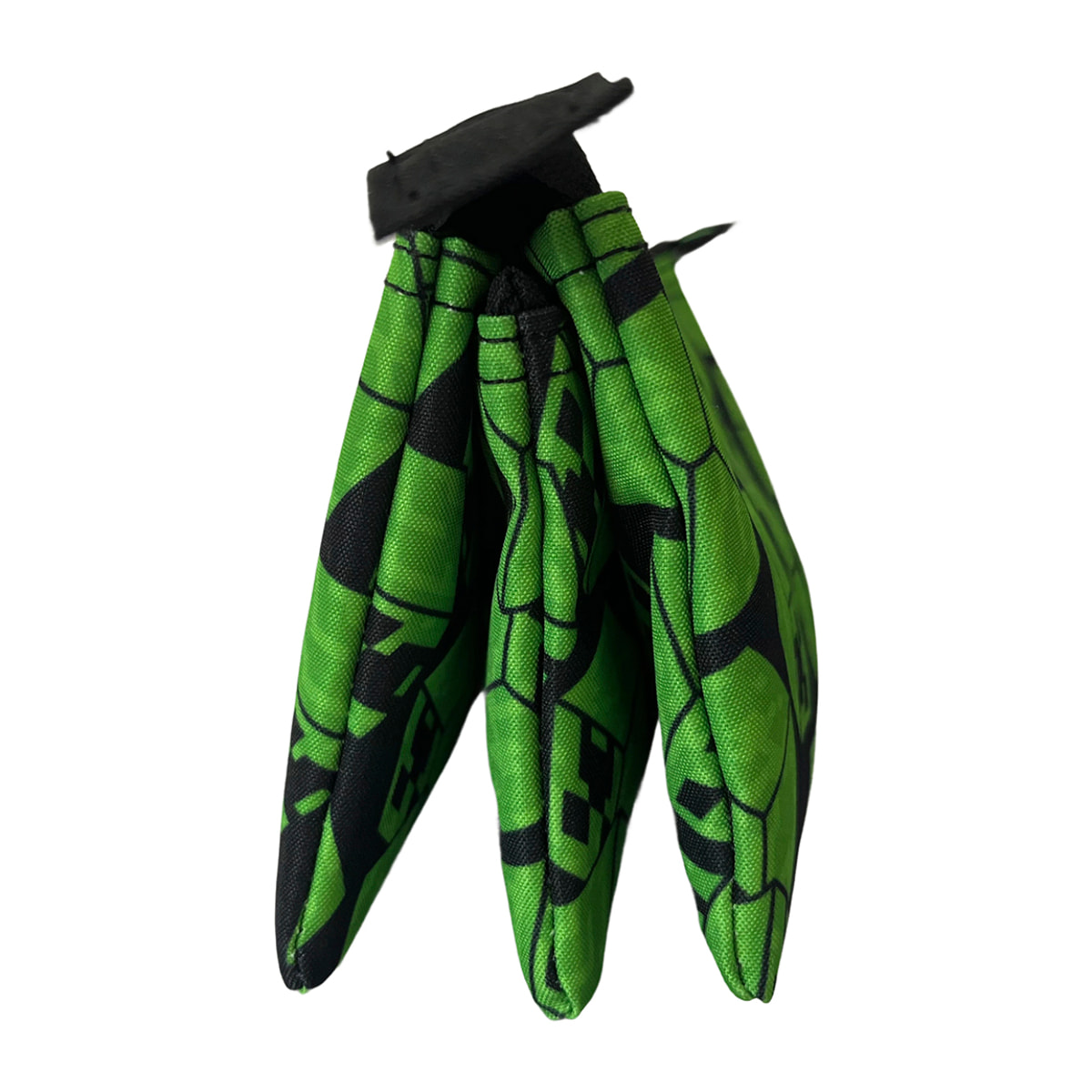 Estuche Triple Minecraft Cubos. Interior totalmente forrado y personalizado.
