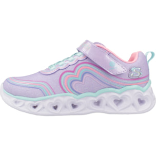 SNEAKERS SKECHERS HEART LIGHTS - RETRO