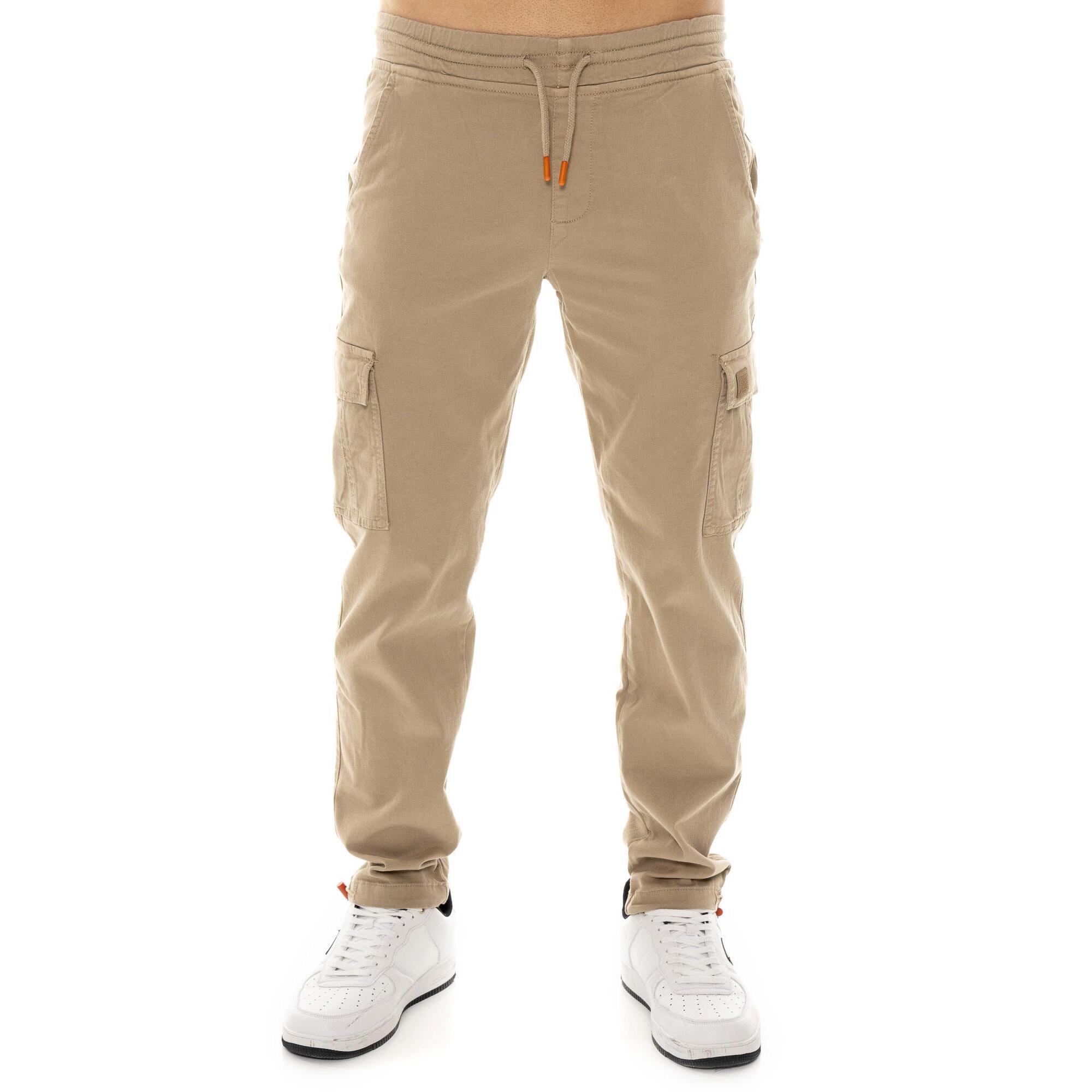 Pantalón cargo de sarga de hombre Leone Military 1947