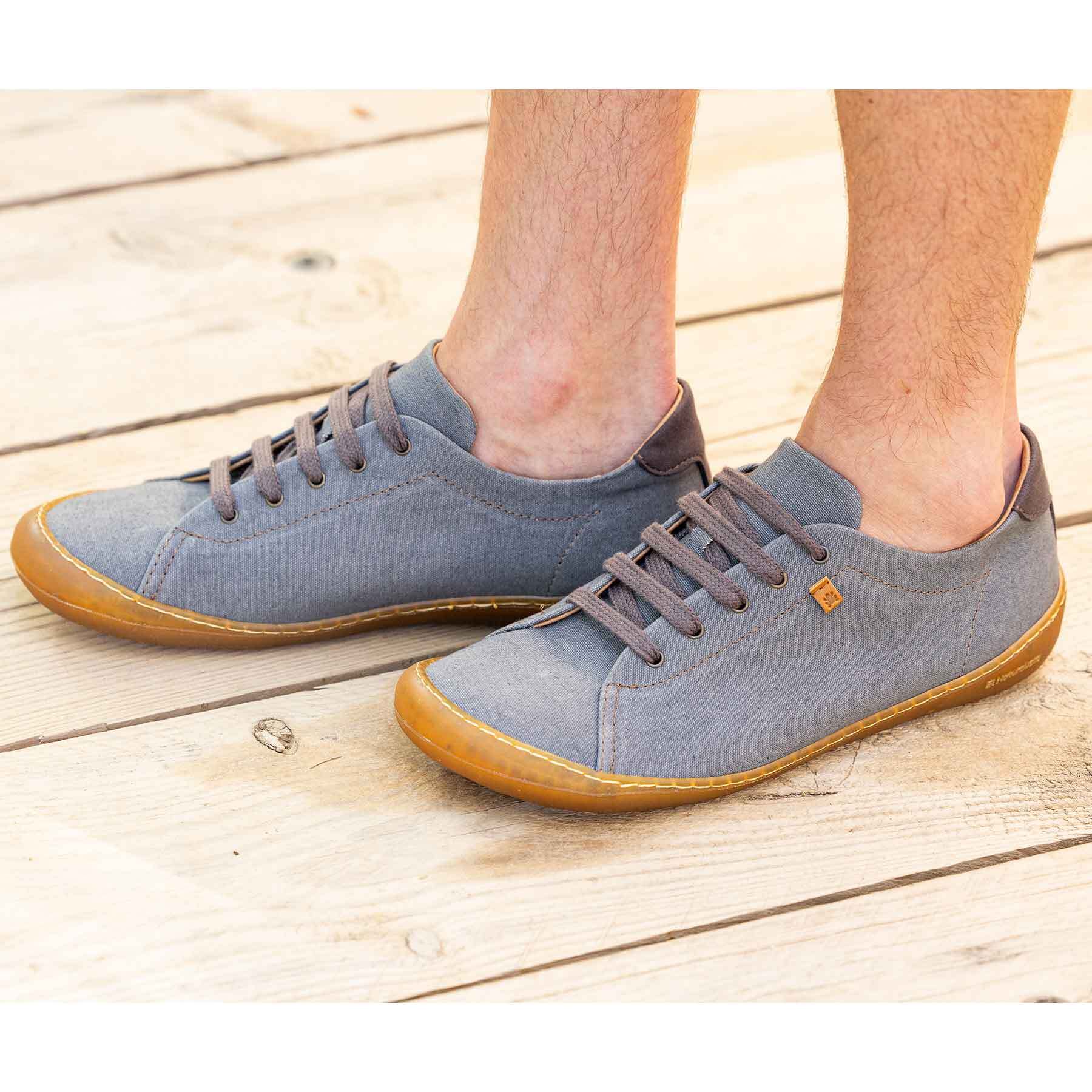 Zapatos N5767T ORGANIC COTTON DENIM/PAWIKAN color Denim