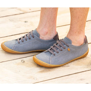 Zapatos N5767T ORGANIC COTTON DENIM/PAWIKAN color Denim