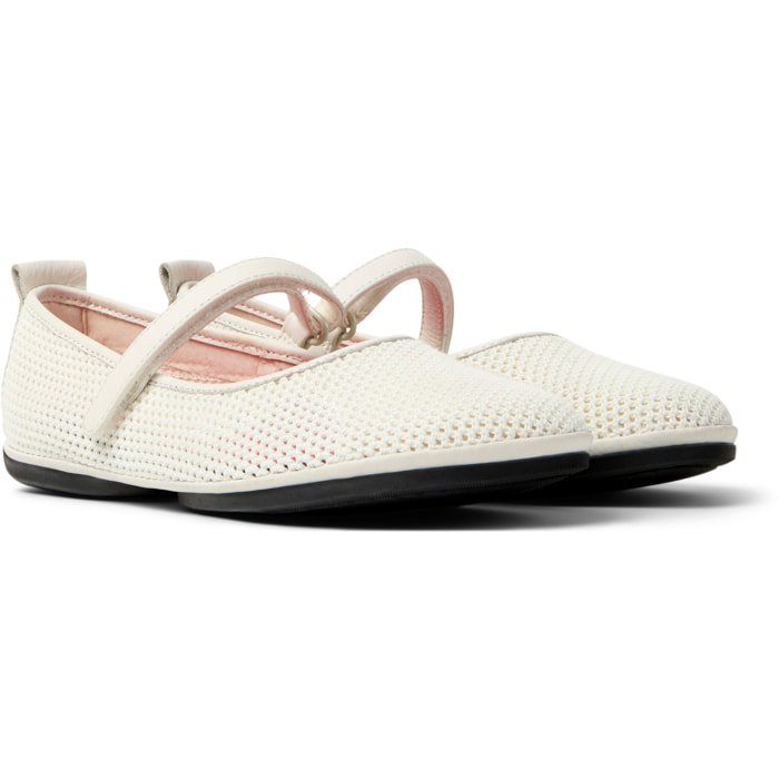 Ballerine - CAMPER Right Nina - Bianco - Tessuto tecnico