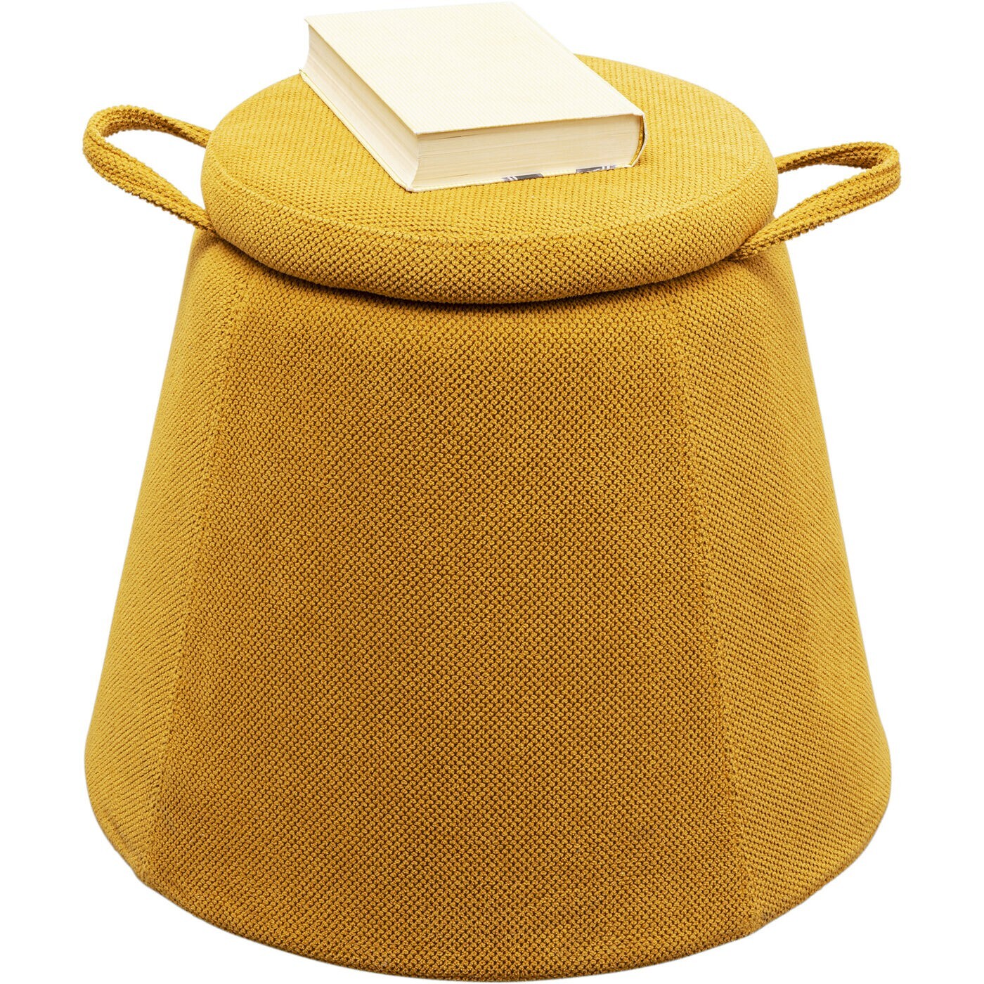 Tabouret Thimble jaune Kare Design