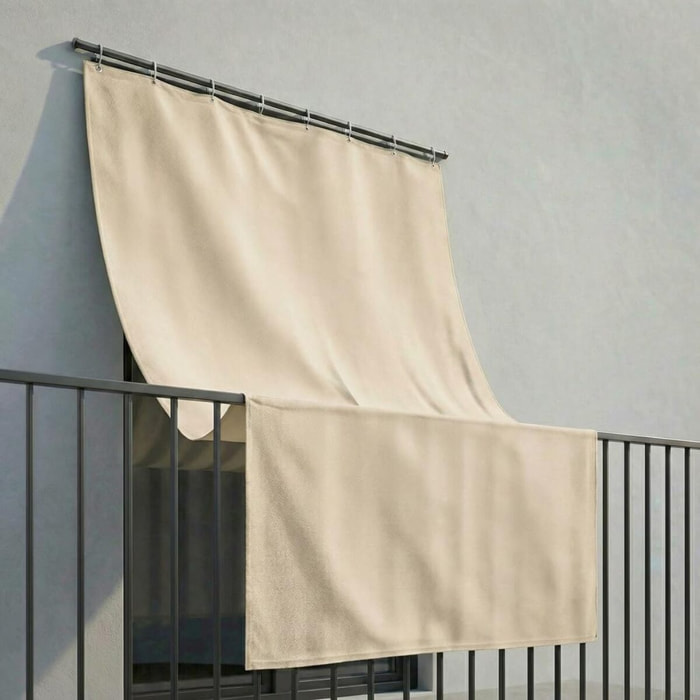 Tenda da sole a caduta in poliestere - PANNA