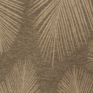 Tapis extérieur intérieur NOLIM aspect jute motif feuilles