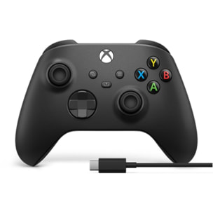 Manette MICROSOFT Xbox Carbon black + usbc