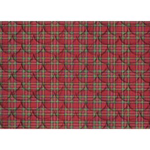 Trapunta Invernale gr Tartan Rosso