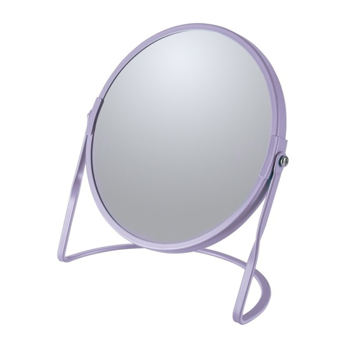 Miroir grossissant sur pied Acier AKIRA Lavande Spirella