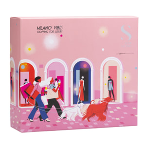 ALFAPARF MILANO Set Holiday Semi Di Lino Moisture Shampoo 250ml + Mask 200ml + Oil 15ml