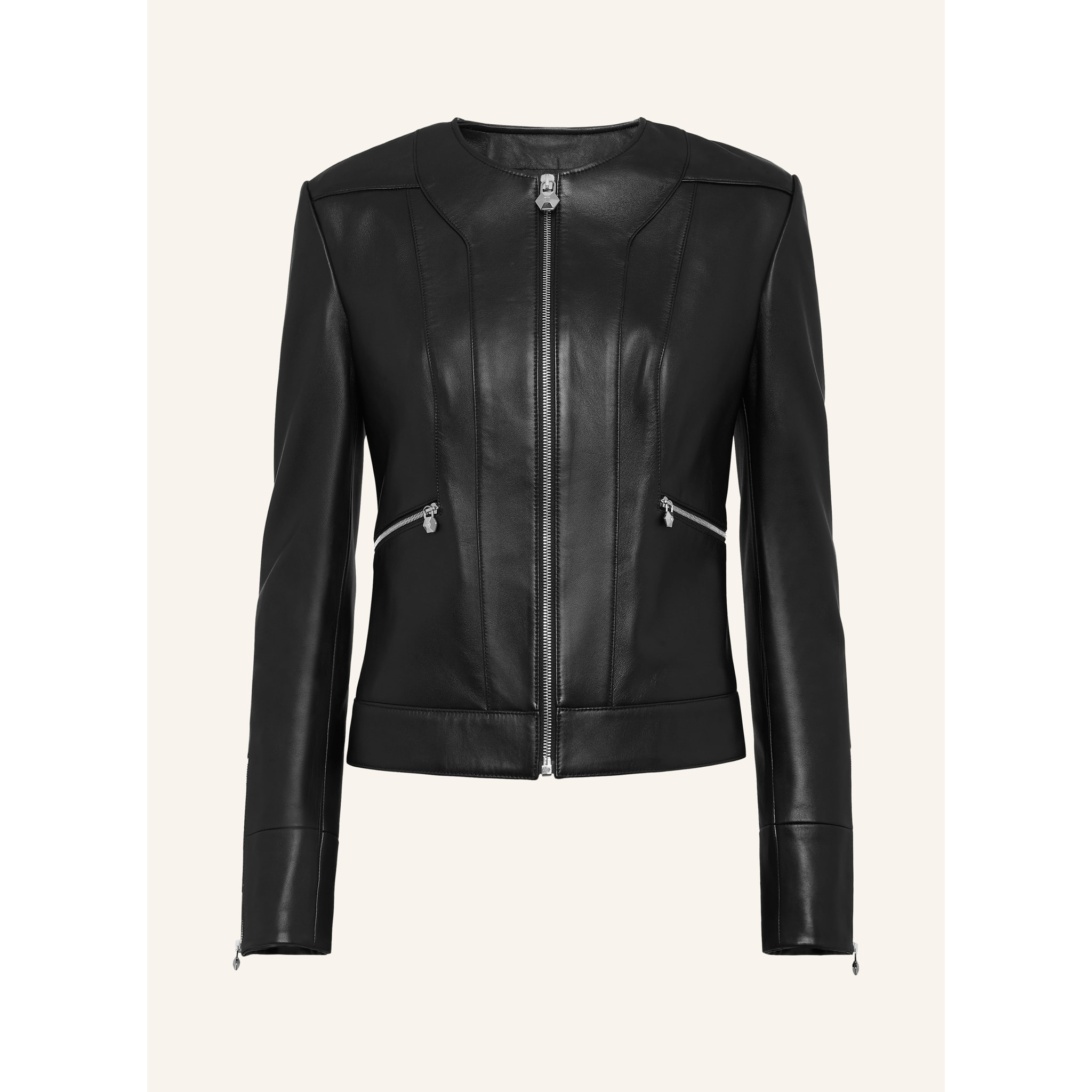 PHILIPP PLEIN Leather Biker