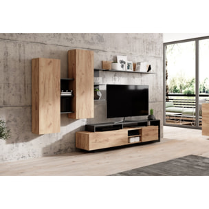 Oresteluchetta Parete soggiorno JOPLIN ANTHRACITE