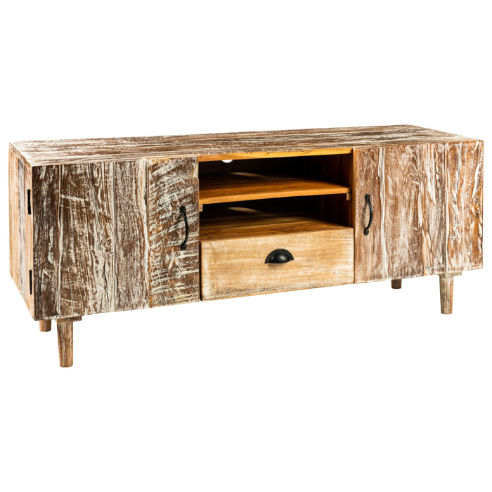 PRIMITIVE - MOBILE BASSO PORTA TV - misura: 140X45X55 cm