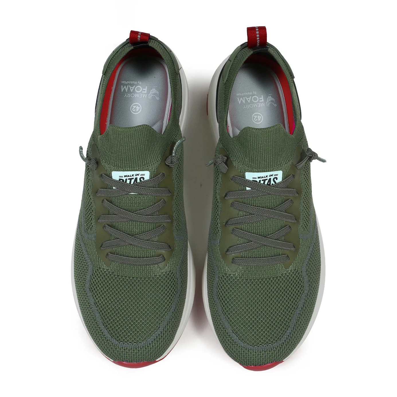 Zapatillas Cue Hombre Kaki