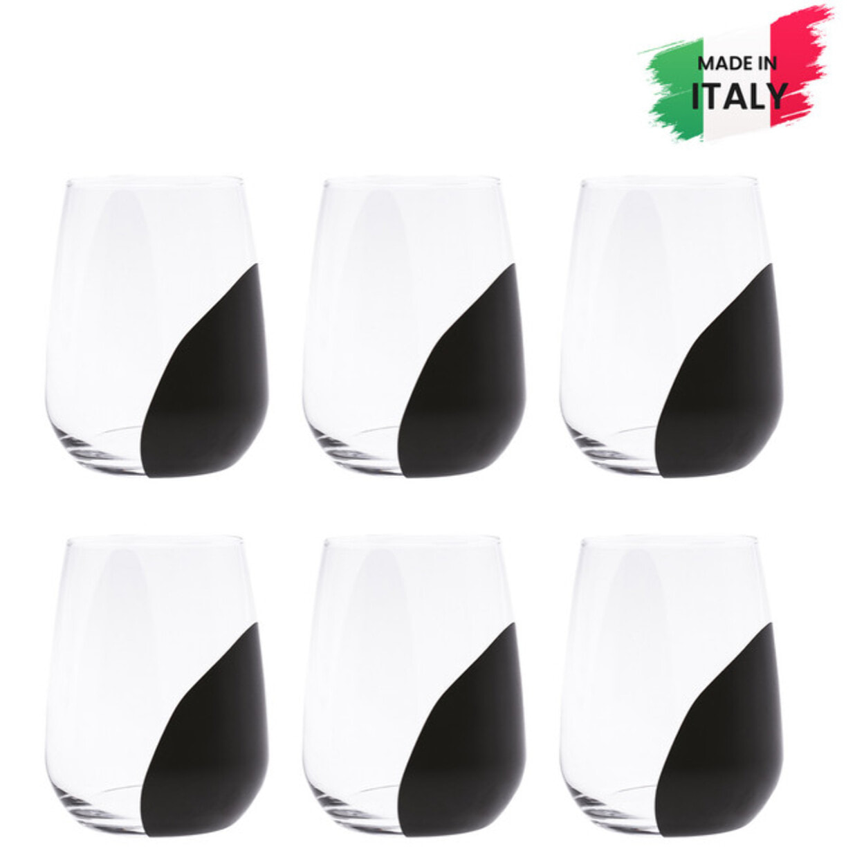 Set 6 bicchieri da acqua Alloro