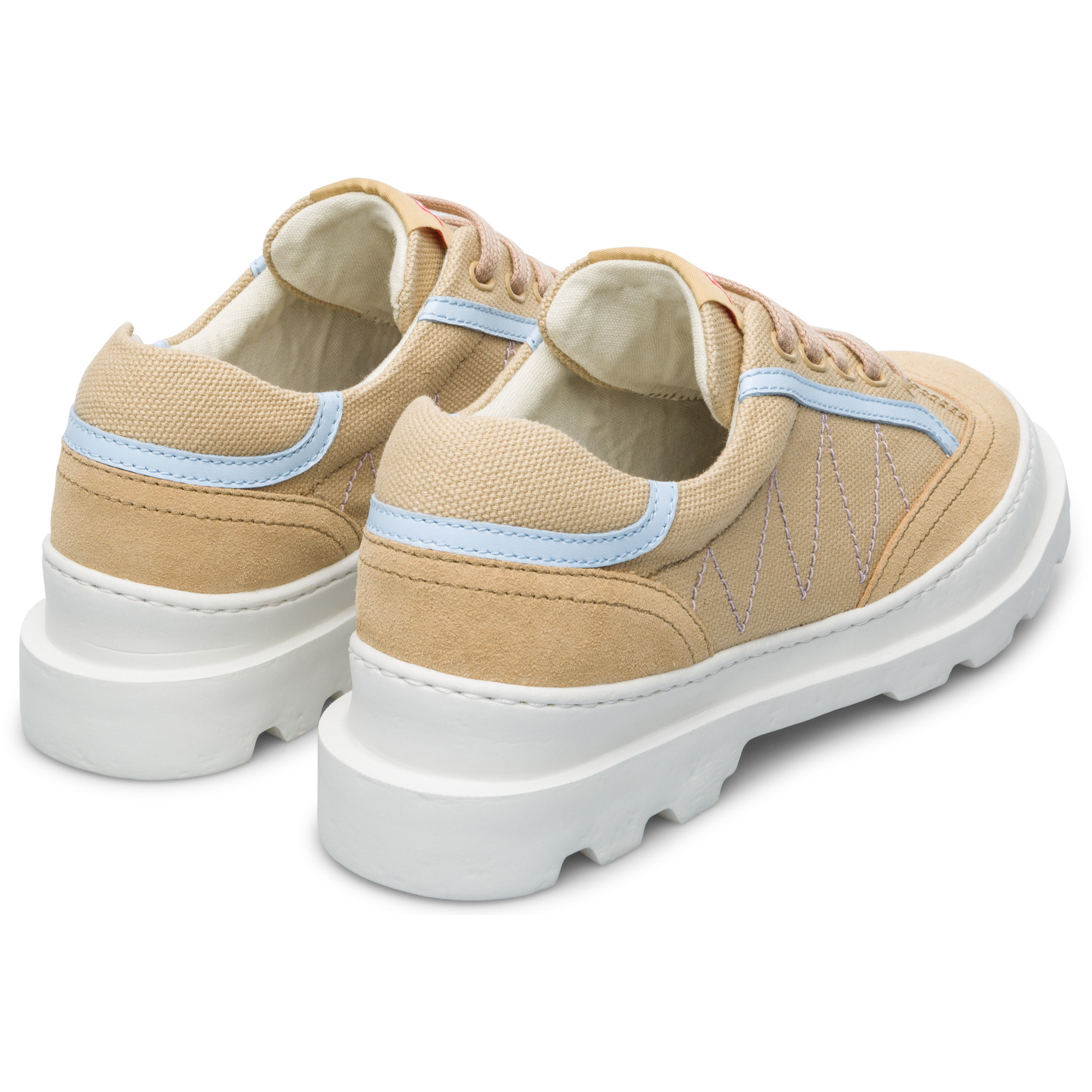 CAMPER Brutus - Stringate Donna Beige