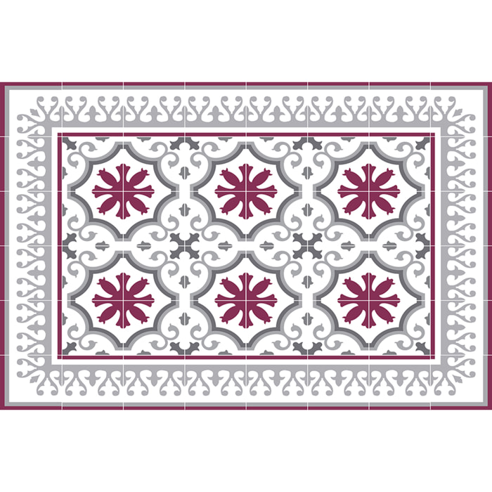 Set de 4 individuales de vinilo CERAMIKO, Cynthia 4u-30x45 cm